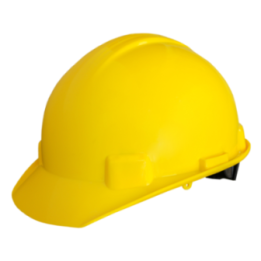 CASCO AMARILLO SUSPENSION TEXTIL 6 PUNTOS CON RACHET M. JYRSA