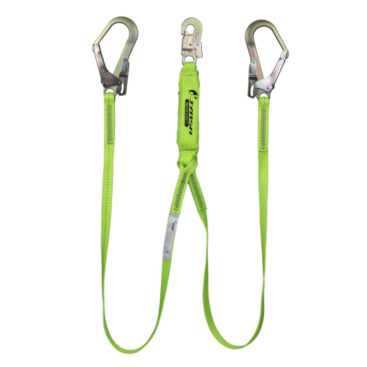AMORTIGUADOR C/DOBLE BANDA D/POLIESTER GANCHO GRANDE 1" X 1.83 MTS. JYR-AM2C1G-183