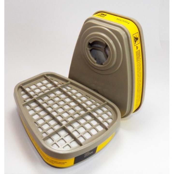 FILTRO PARA VAPORES ORGANICOS Y GASES ACIDOS 3M-6003