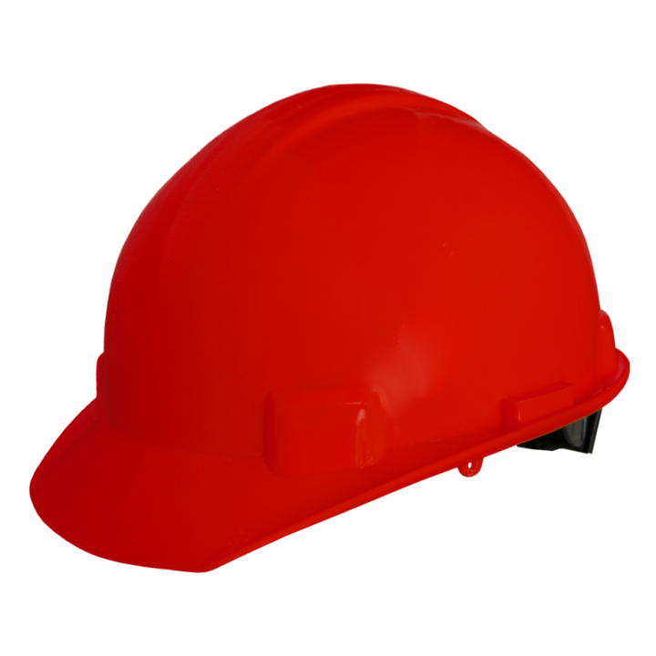 CASCO ROJO SUSPENSION TEXTIL 6 PUNTOS CON RACHET M. JYRSA