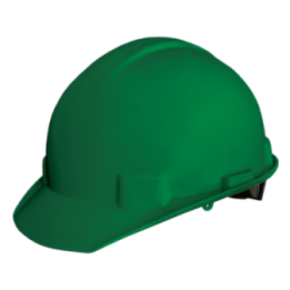 CASCO VERDE SUSPENSION TEXTIL 6 PUNTOS CON RACHET M. JYRSA