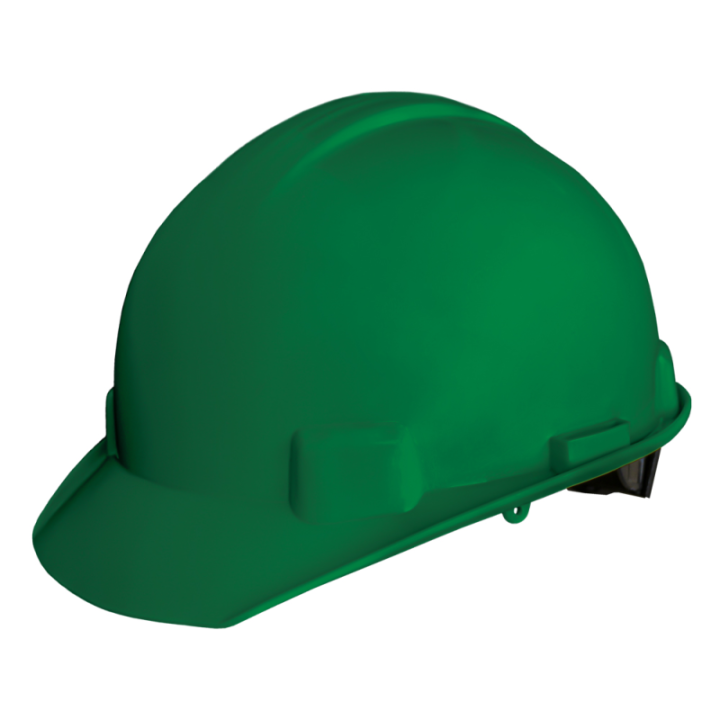 CASCO VERDE SUSPENSION TEXTIL 6 PUNTOS CON RACHET M. JYRSA
