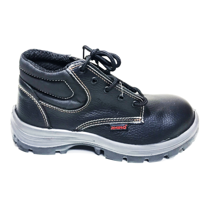 BOTA PUNTERA ACERO COLOR NEGRO MODELO 64017  M. RHINO